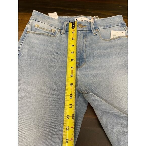 Good American Good Legs Skinny Jeans Sculpting Light Wash Denim Basic Size 2/26 - Picture 11 of 11